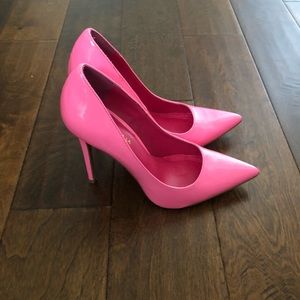 Hot Pink Pumps